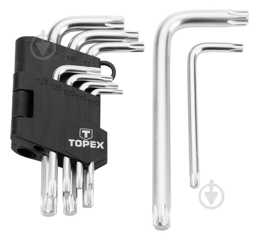 Набор ключей комбинированных Topex 35D960 - фото 4
