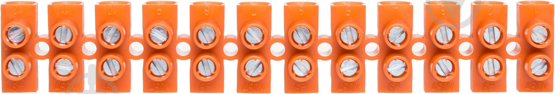 Колодка клемна Simet LTF 12x6,0 кв.мм помаранчевий - фото 2