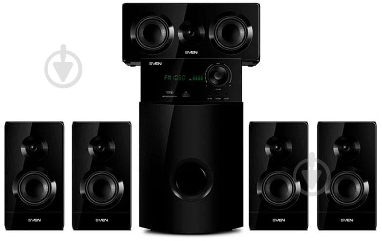 Акустическая система Sven HT-210 5.1 black - фото 2 Акустическая система Sven HT-210 5.1 black - фото 2