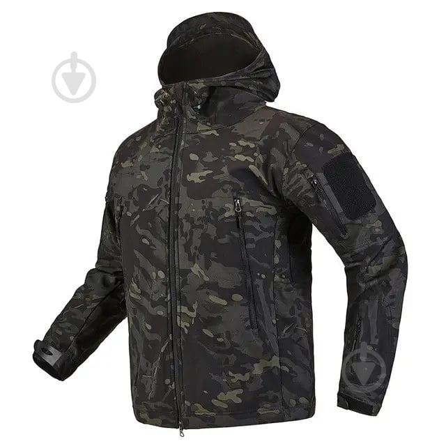 Куртка мужская демисезонная ESDY тактическая Softshell Shark Skin 01 р.4XL multicam - фото 1 Куртка мужская демисезонная ESDY тактическая Softshell Shark Skin 01 р.4XL multicam - фото 1