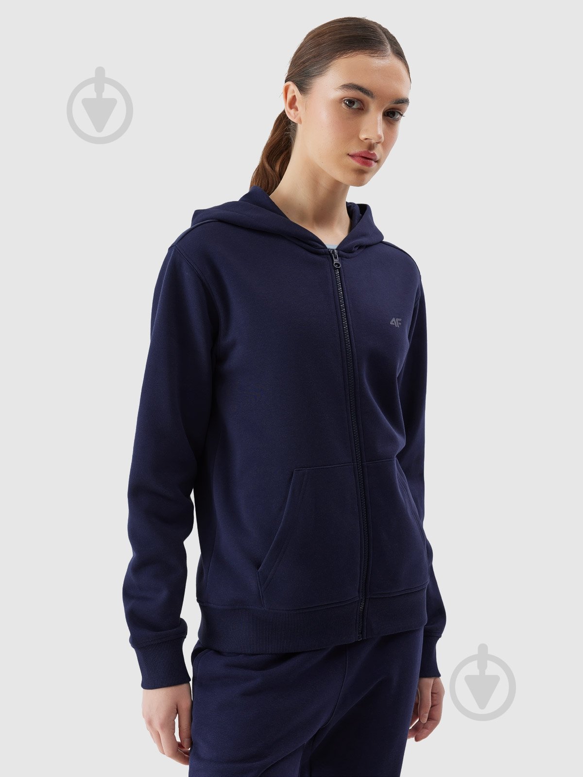 Джемпер 4F SWEATSHIRT F0956 4FWSS24TSWSF0956-31S р.XL синий - фото 1