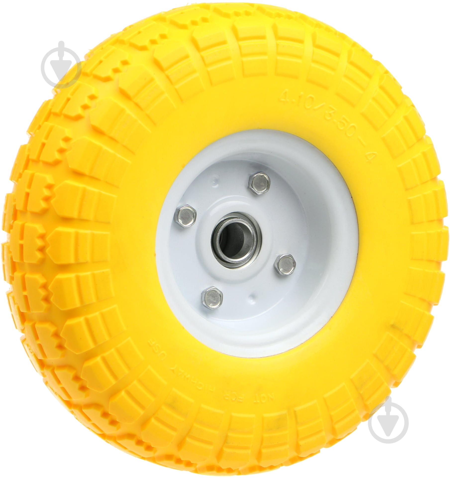 Колесо пенополиуретановое для тачки 3.50-4 (3.50x4) 260 мм PU350-4(260) - фото 1