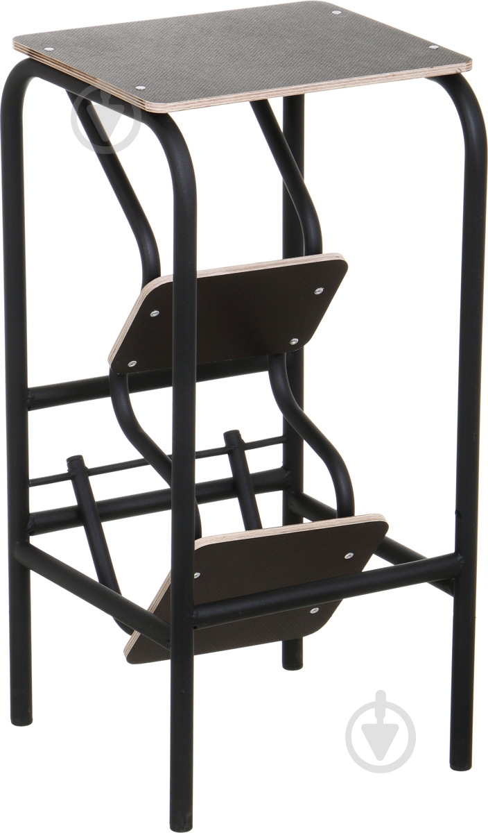 Табурет-лестница Лугалпроф черный / черный - фото 4