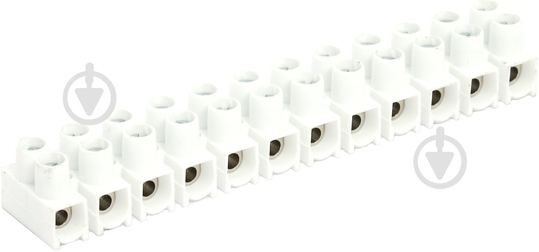 Колодка клемна Simet LTA 12x10,0 кв.мм 960 °C негорюча білий - фото 1