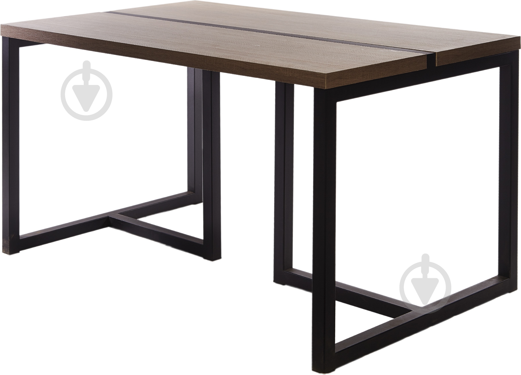 Стол обеденный Лугалпроф СК1 черный/дуб сонома - фото 4