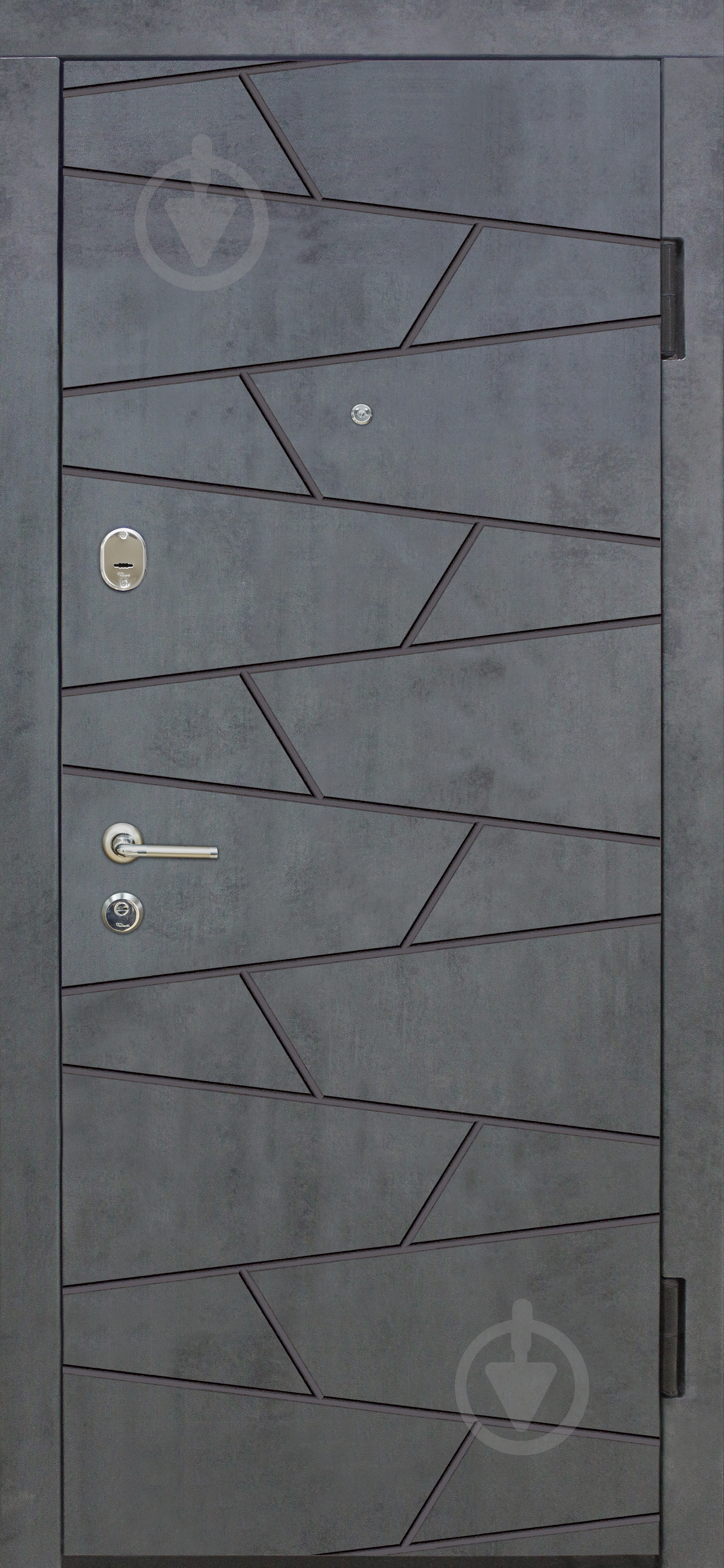 УЦІНКА! Двері вхідні TM Riccardi Стандарт 5-С BG бетон темний / дуб юджин 2050x960 мм праві (УЦ №2611) - фото 1 УЦІНКА! Двері вхідні TM Riccardi Стандарт 5-С BG бетон темний / дуб юджин 2050x960 мм праві (УЦ №2611) - фото 1