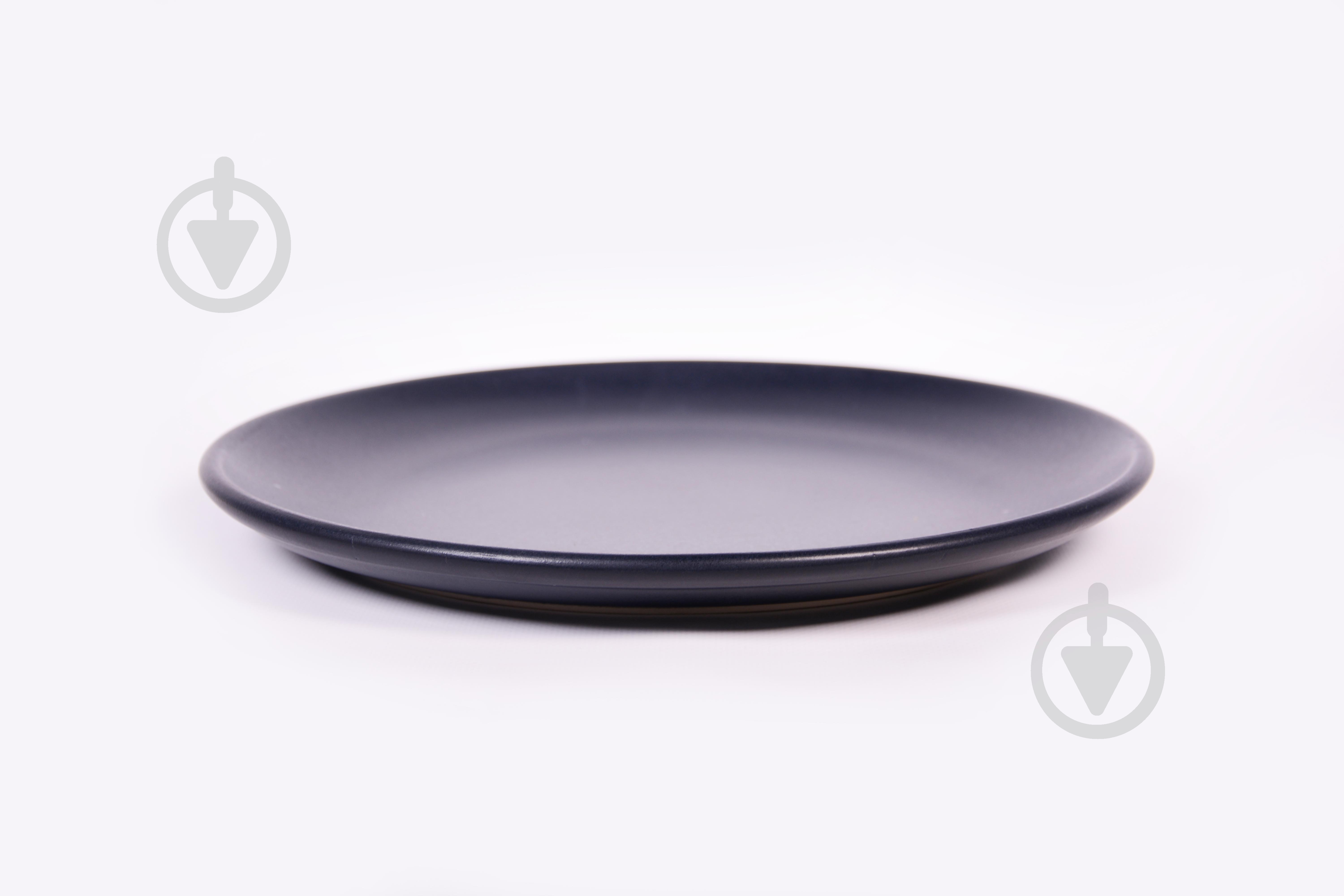 Тарілка Manna Ceramics 28 см Блек Мат - фото 2 Тарілка Manna Ceramics 28 см Блек Мат - фото 2