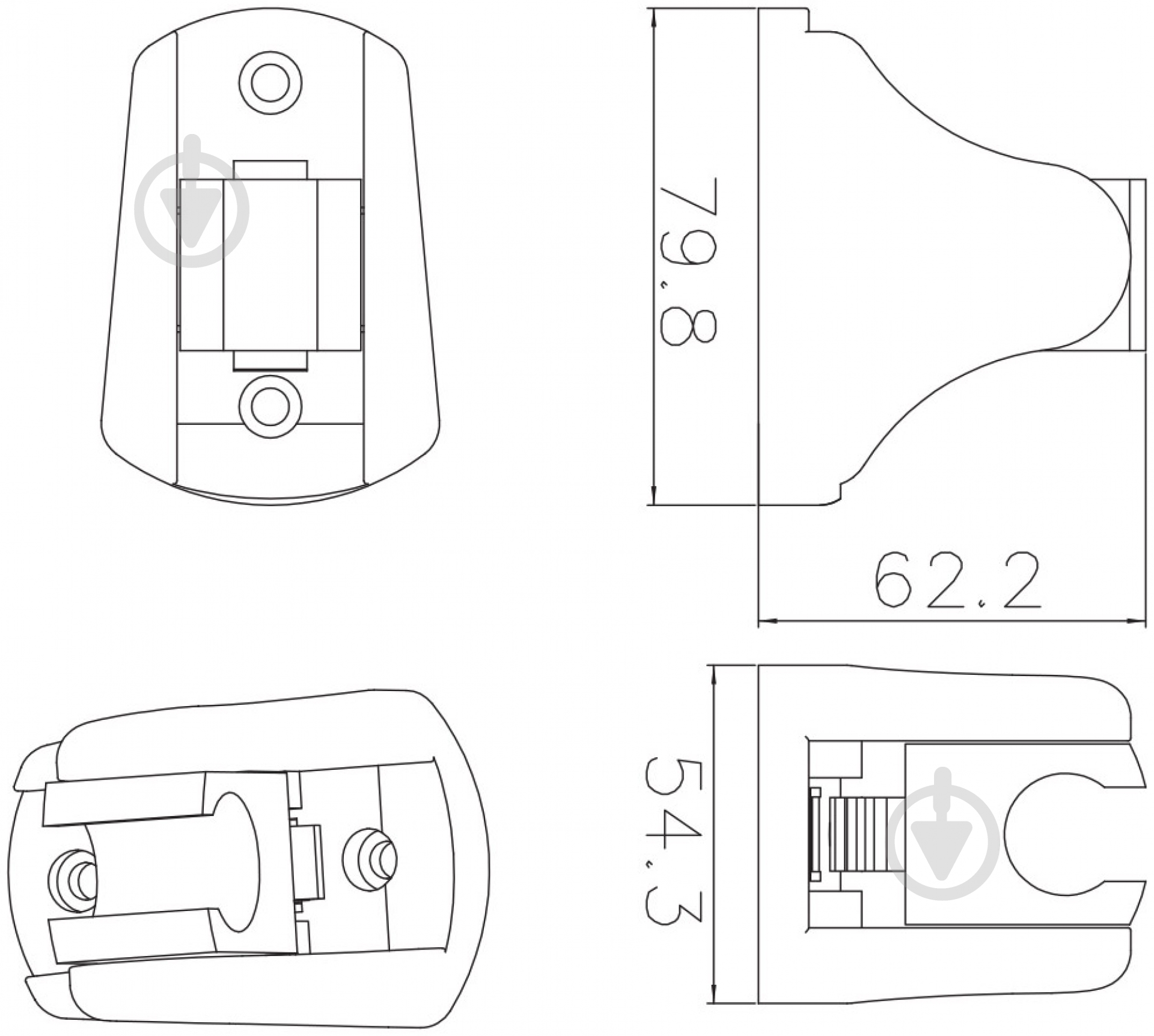 Тримач лійки Imprese S023CP - фото 2
