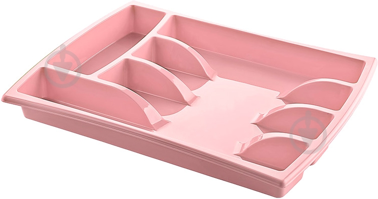 Лоток для столових приборів Titiz Plastik 33x25.5x3.5 см AP-9012-PK - фото 1