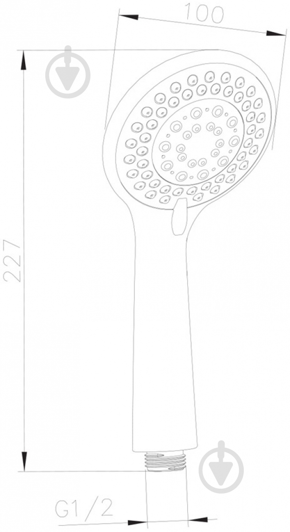 Ручной душ Imprese W100SL5 - фото 2