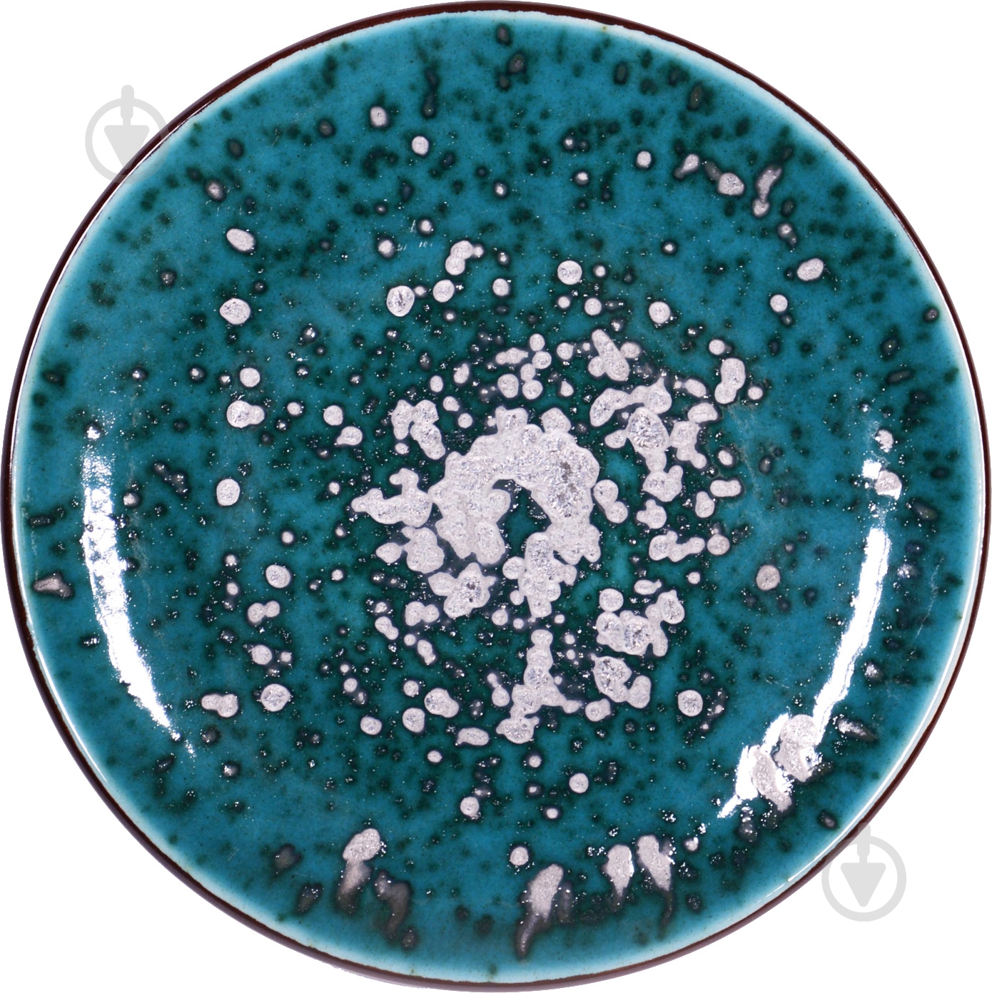 Тарілка Manna Ceramics 26 см Тіффані Бірюза - фото 1