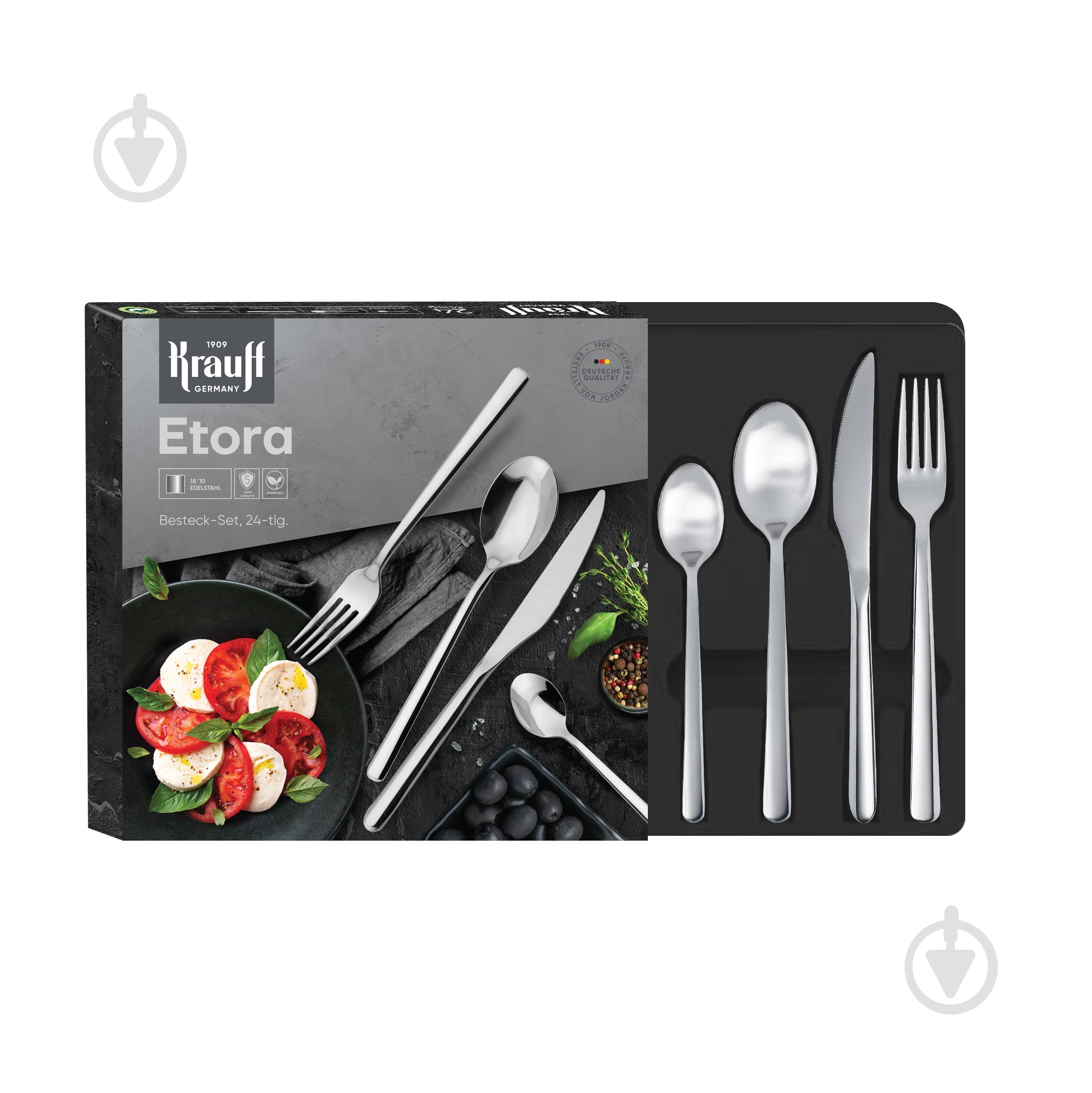 ᐉ Набор столовых приборов Krauff Etora 24 предмета 29-305-242