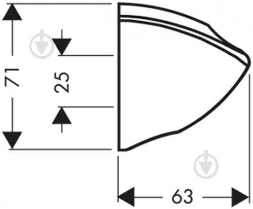 Держатель лейки Hansgrohe Porter’C 27521000 - фото 2 Держатель лейки Hansgrohe Porter’C 27521000 - фото 2