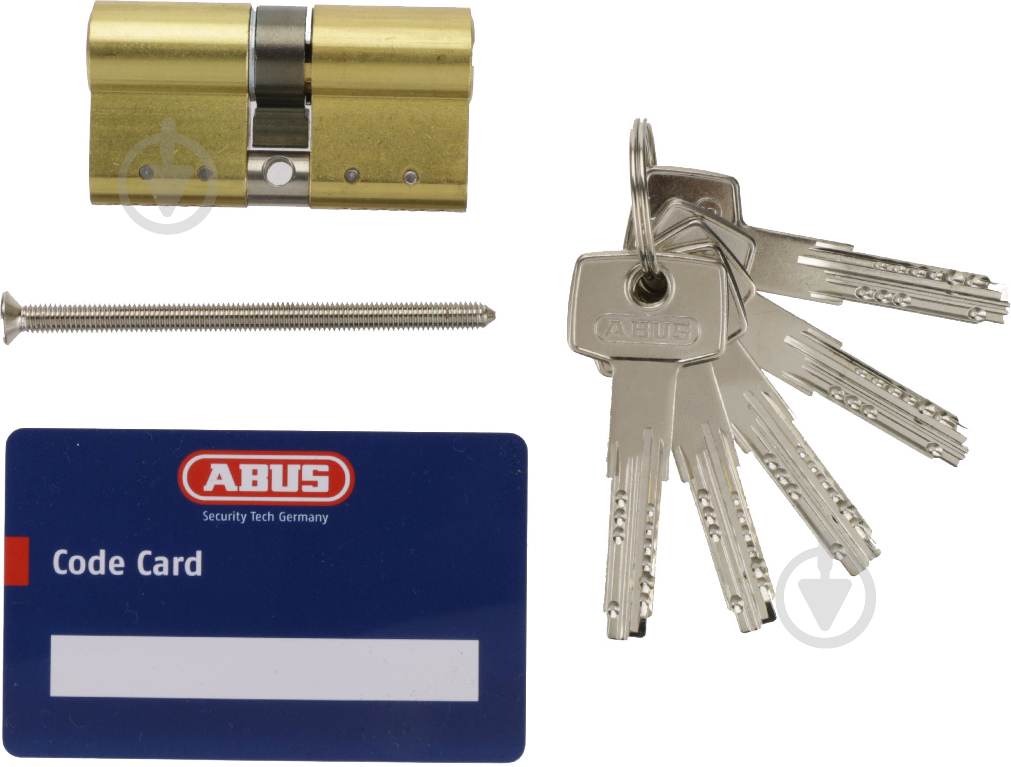 Цилиндр Abus D15 30x30 ключ-ключ 60 мм матовая латунь - фото 2 Цилиндр Abus D15 30x30 ключ-ключ 60 мм матовая латунь - фото 2