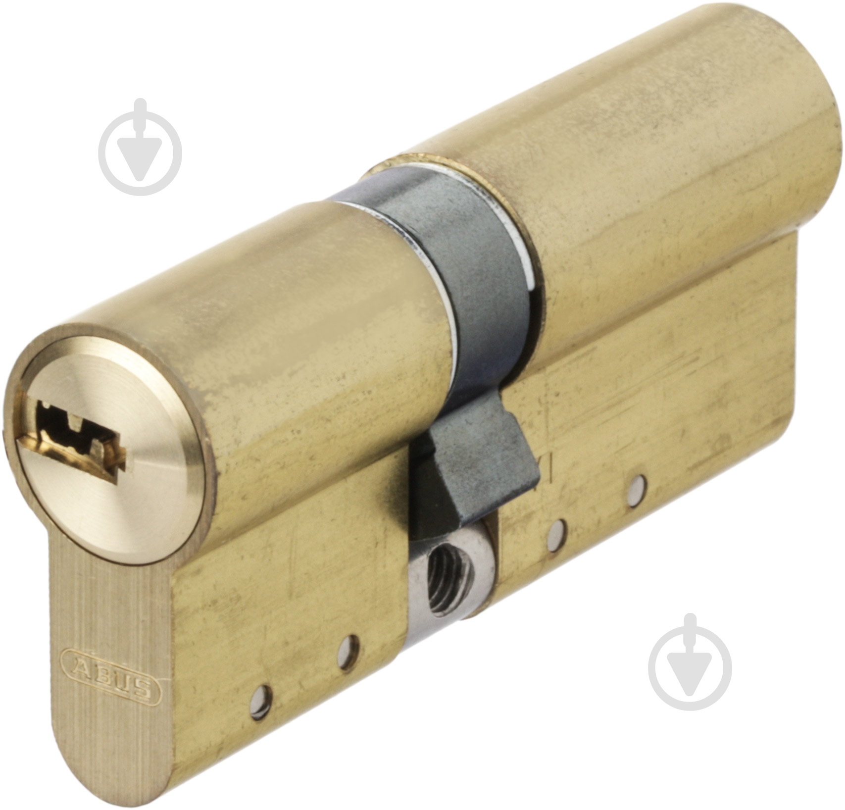Цилиндр Abus D15 30x40 ключ-ключ 70 мм матовая латунь - фото 1 Цилиндр Abus D15 30x40 ключ-ключ 70 мм матовая латунь - фото 1