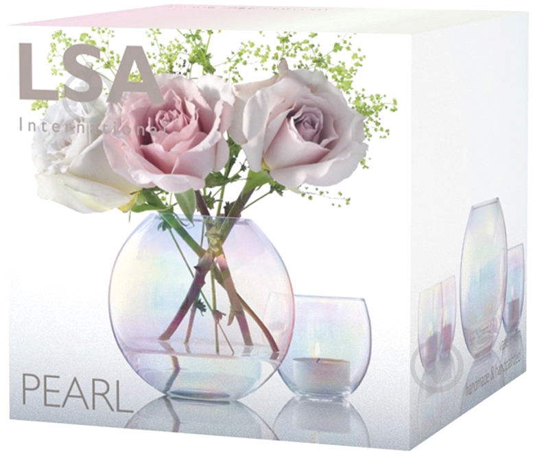 Ваза LSA Pearl 11 см G1161-11-916 11 см G1161-11-916 - фото 3 Ваза LSA Pearl 11 см G1161-11-916 11 см G1161-11-916 - фото 3