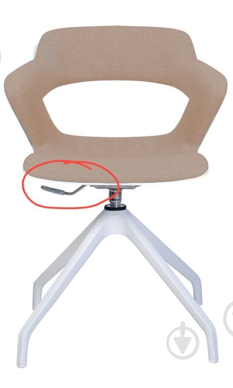 УЦЕНКА! Стул Nowy Styl ZENITH PLAST PLUS WHITE PL68W-4S (BOX) SM-04 бежевый (УЦ №2611) - фото 10