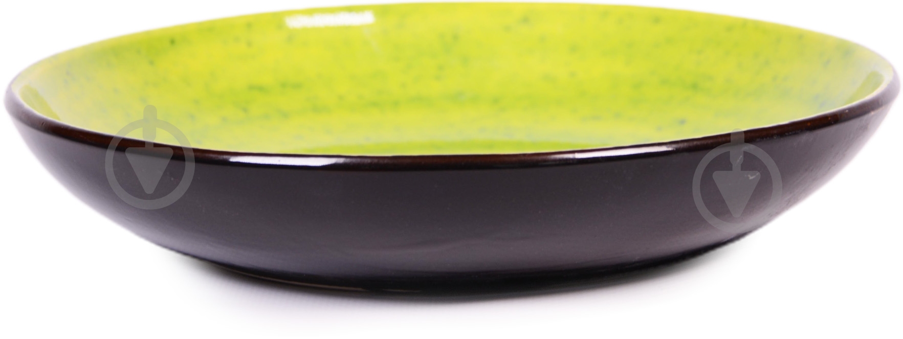 Тарелка Manna Ceramics з високим бортиком 22 см Лайм - фото 2