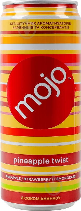 Безалкогольный напиток Mojo Пайнэпл 0,33 л - фото 1