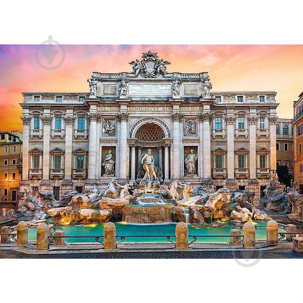 Пазлы Trefl Фонтан Треви. Рим 500 элементов 6333766 - фото 3