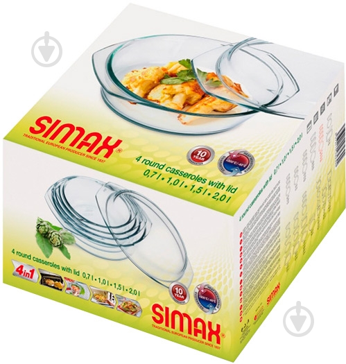 Набор посуды Simax 8 предметов №310 - фото 2 Набор посуды Simax 8 предметов №310 - фото 2