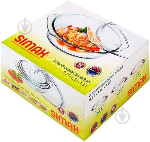 Набор посуды Simax 6 предметов №304 - фото 3 Набор посуды Simax 6 предметов №304 - фото 3