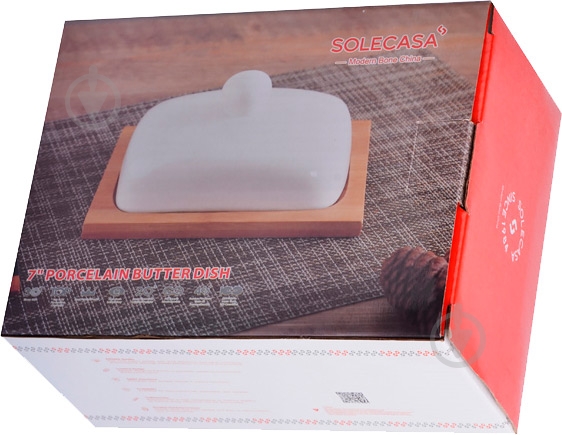 Масленка Lefard White 16 см - фото 2