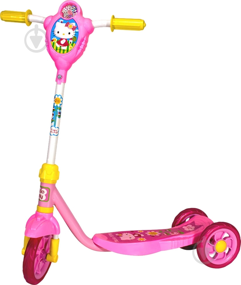 Самокат YaYa Hello Kitty розовый Y8090 - фото 1 Самокат YaYa Hello Kitty розовый Y8090 - фото 1