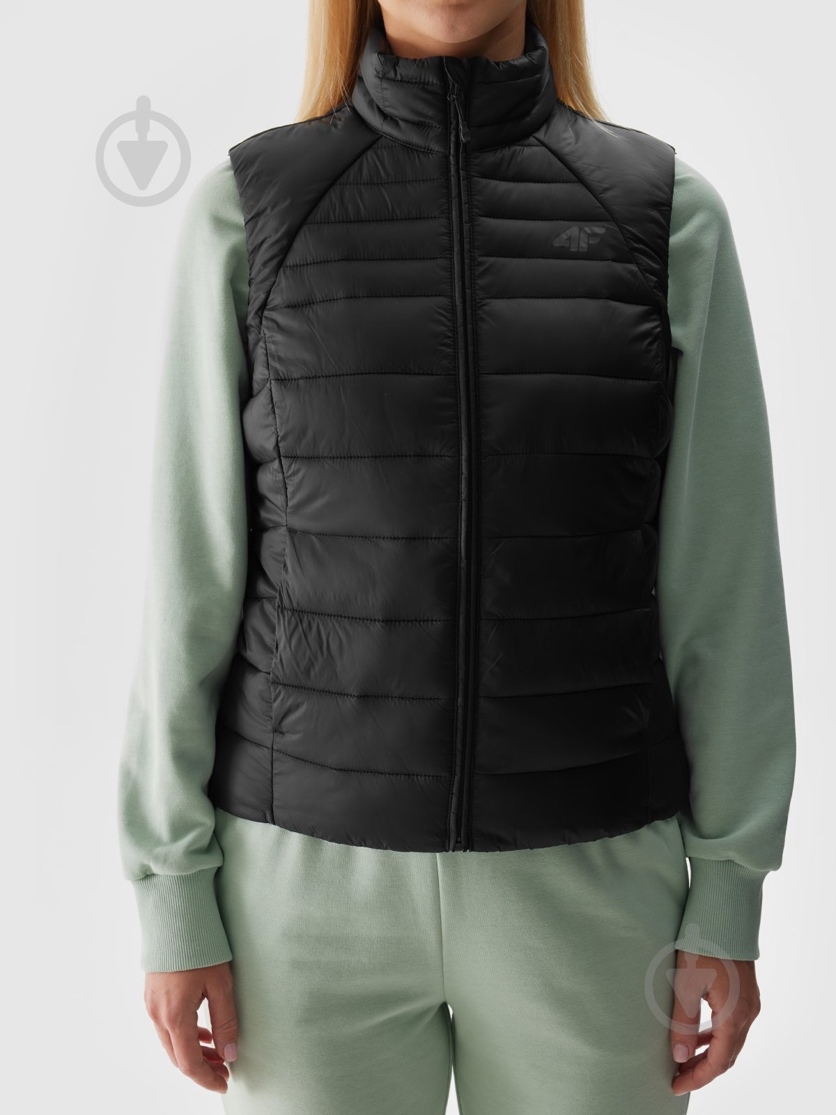 Жилет 4F VEST JACKET F111 4FWSS24TVJAF111-20S р.XS черный - фото 6
