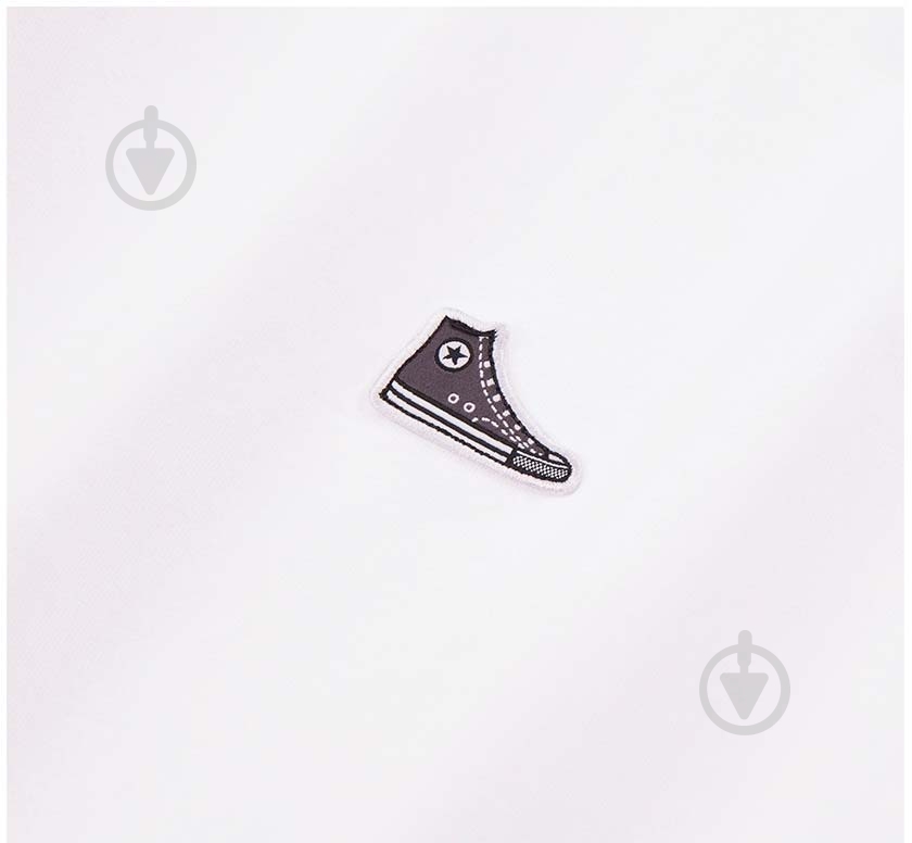 Футболка Converse CONVERSE CT SNEAKER PATCH LS TEE 10020536-102 р.S білий - фото 5