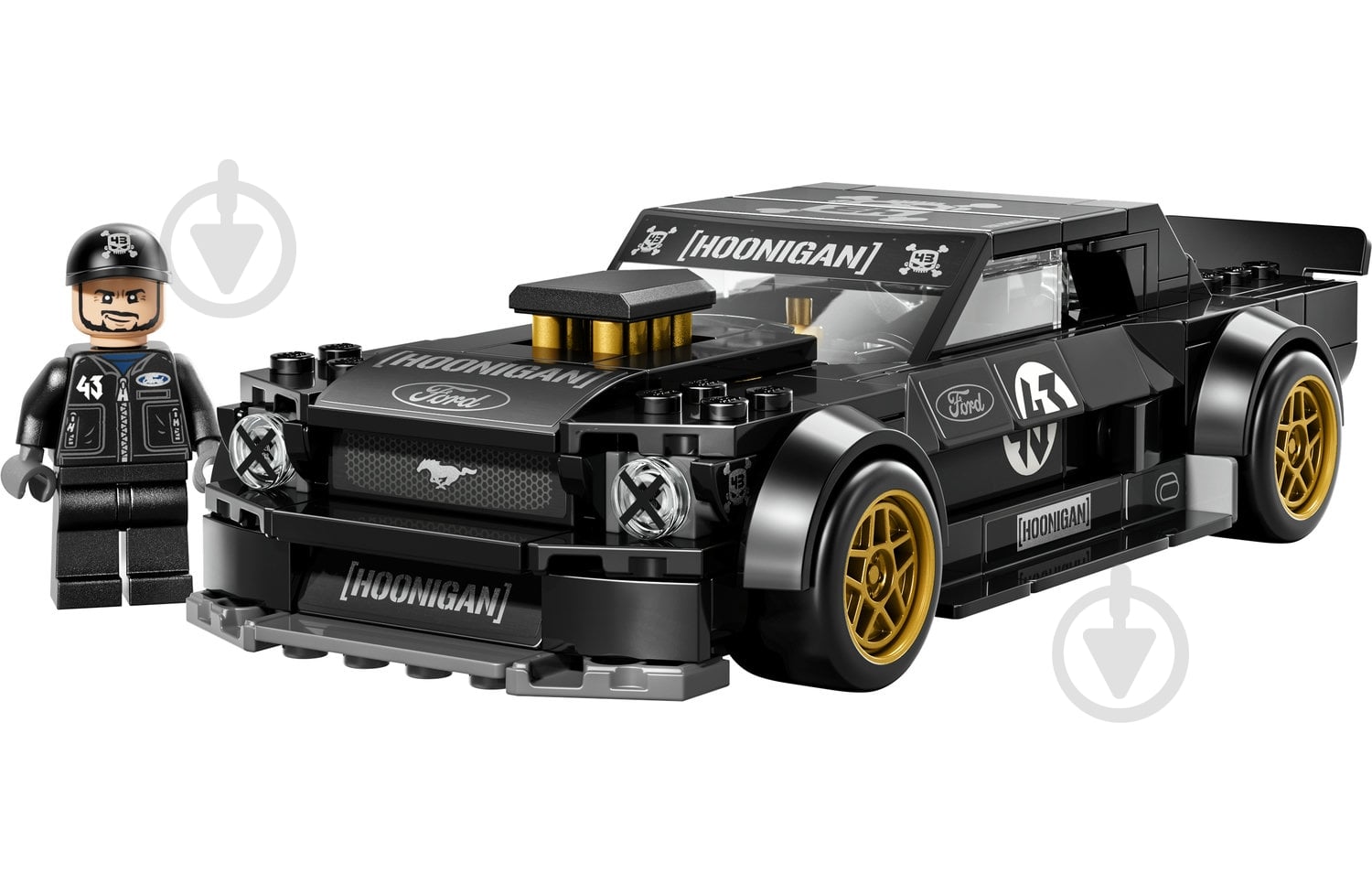 Конструктор LEGO Speed Champions Ford Mustang Hoonicorn V1 '65 Ken Block 77262 - фото 3 Конструктор LEGO Speed Champions Ford Mustang Hoonicorn V1 '65 Ken Block 77262 - фото 3