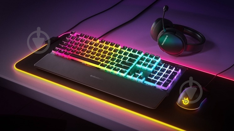 Кейкапы SteelSeries PrismCAPS US Black (60200_SS) - фото 4