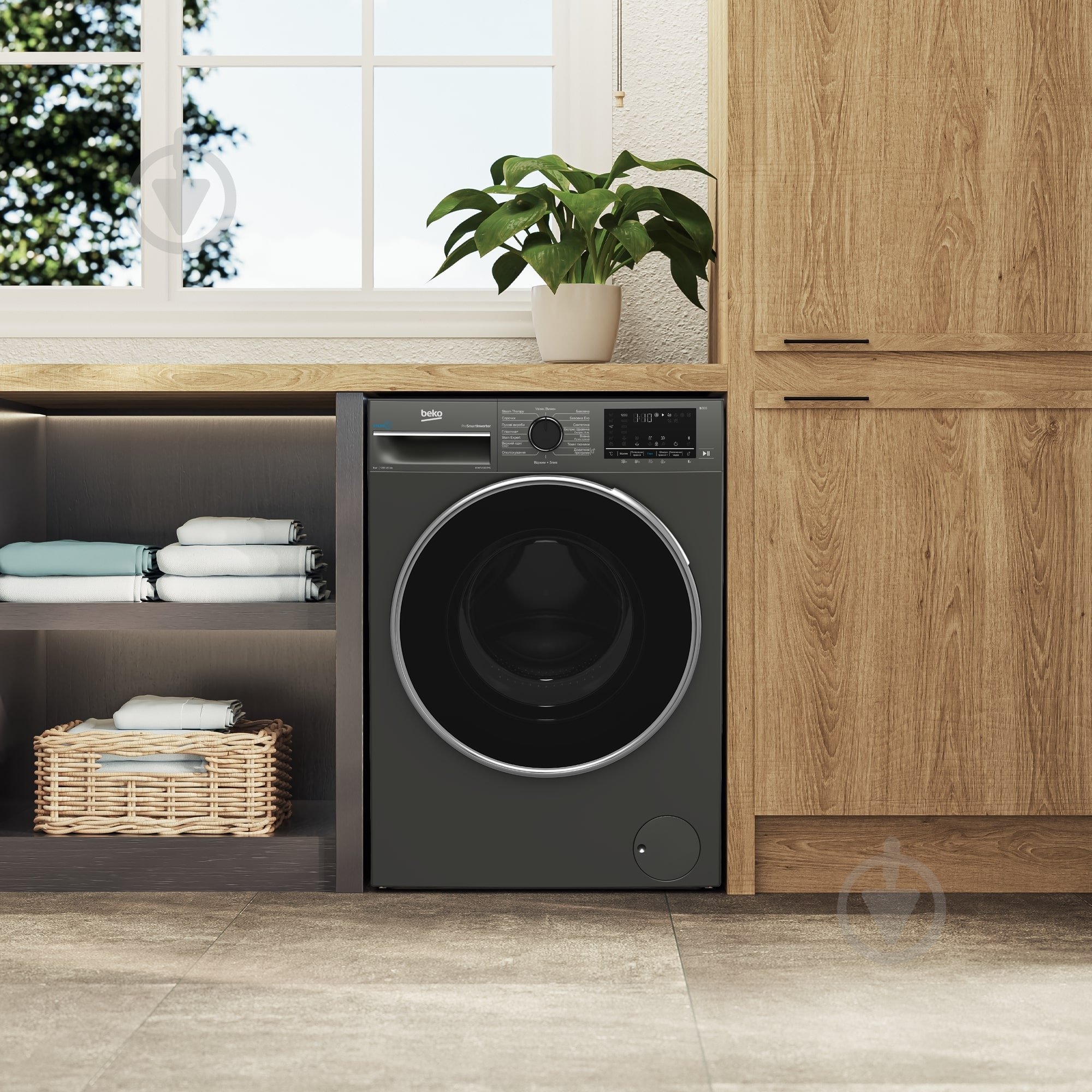 Пральна машина Beko B3WFU5822MG - фото 4