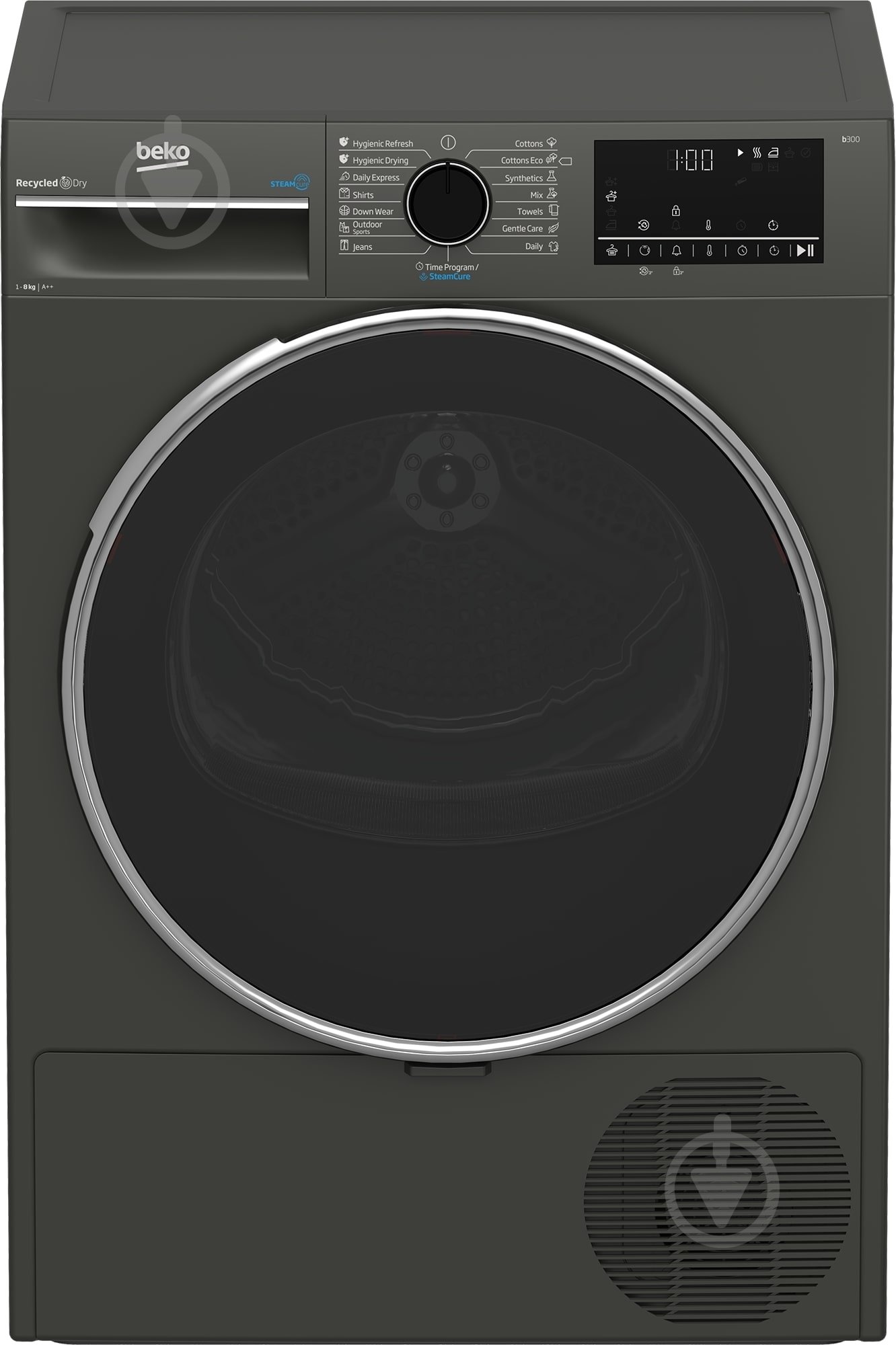 Сушильная машина Beko B3T68239MG - фото 1 Сушильная машина Beko B3T68239MG - фото 1
