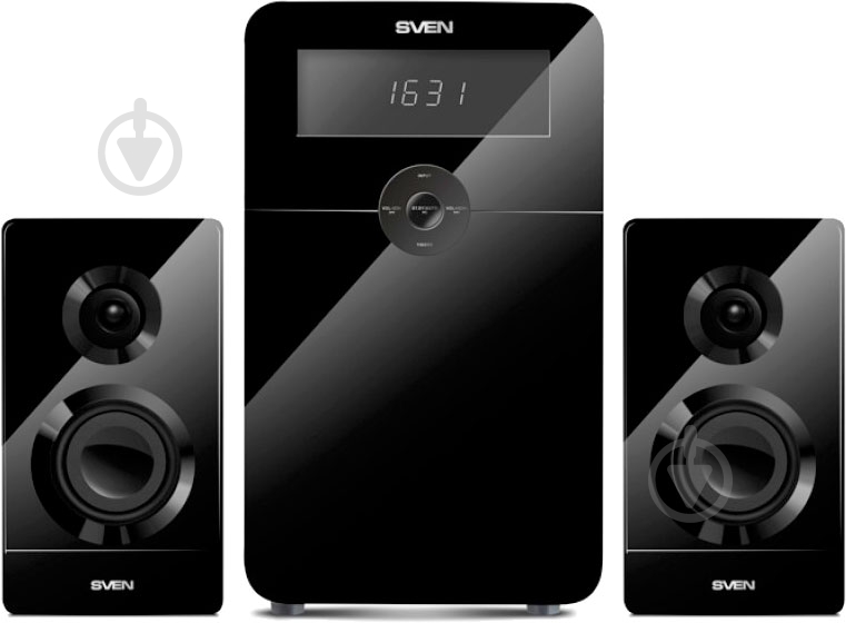 Акустическая система Sven MS-2250 2.1 black (Bluetooth) - фото 2