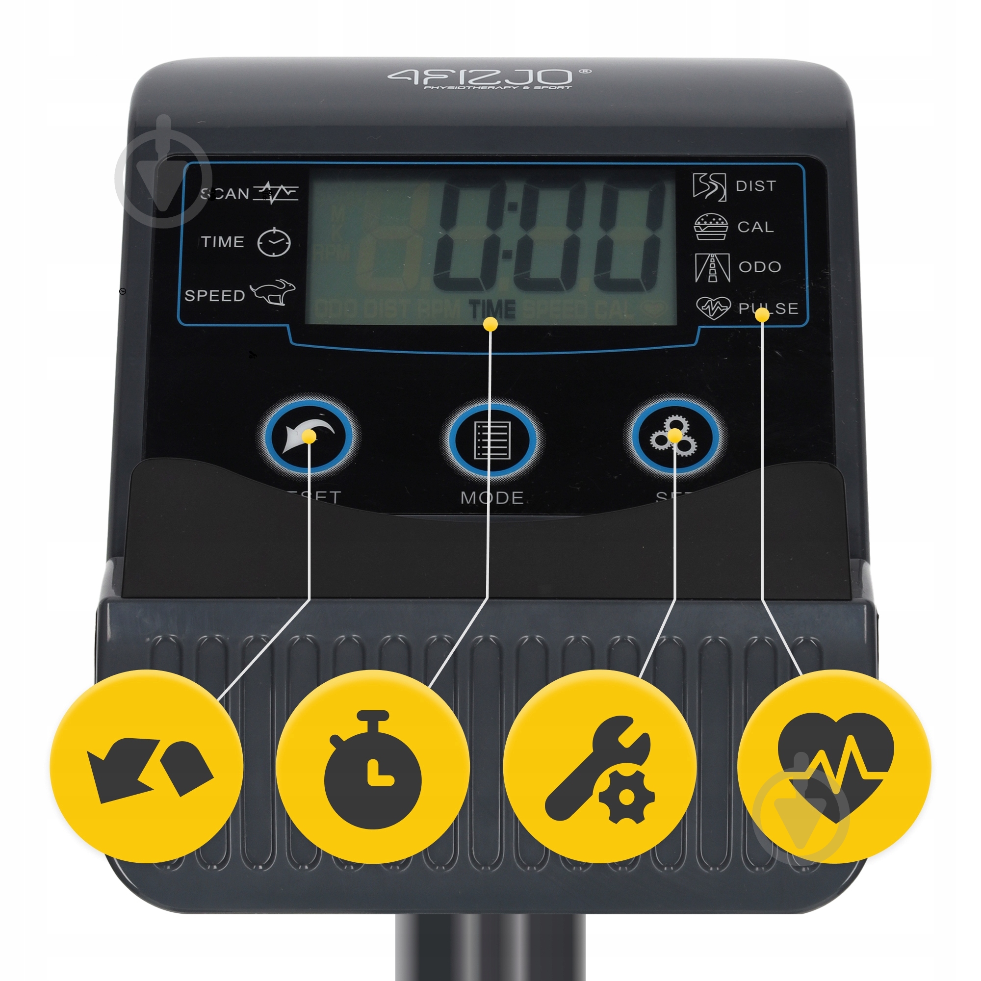 Орбитрек магнитный 4FIZJO Evo+ P-5905973401661 Black/Blue - фото 6