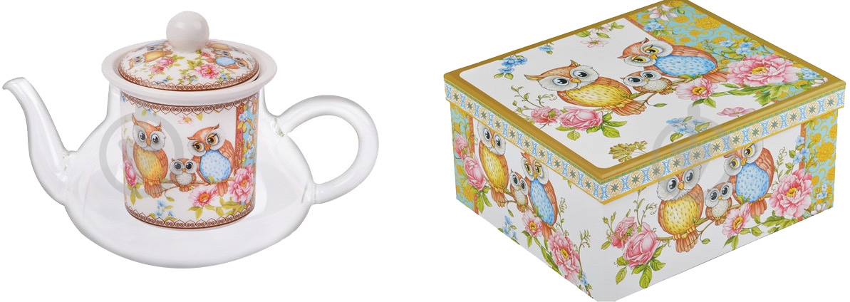 Чайник заварочный Lefard Совы - фото 2