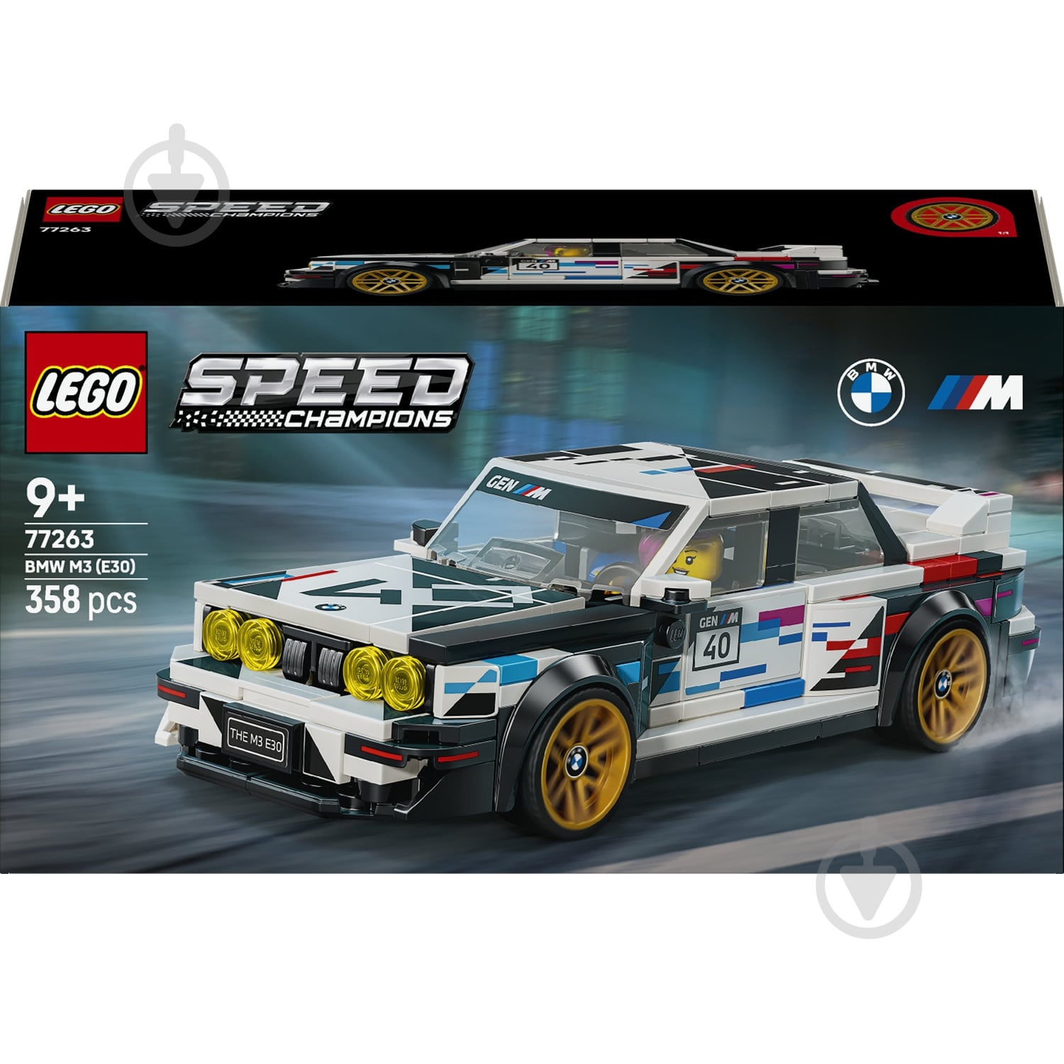 Конструктор LEGO Speed Champions BMW M3 (E30) 77263 - фото 1