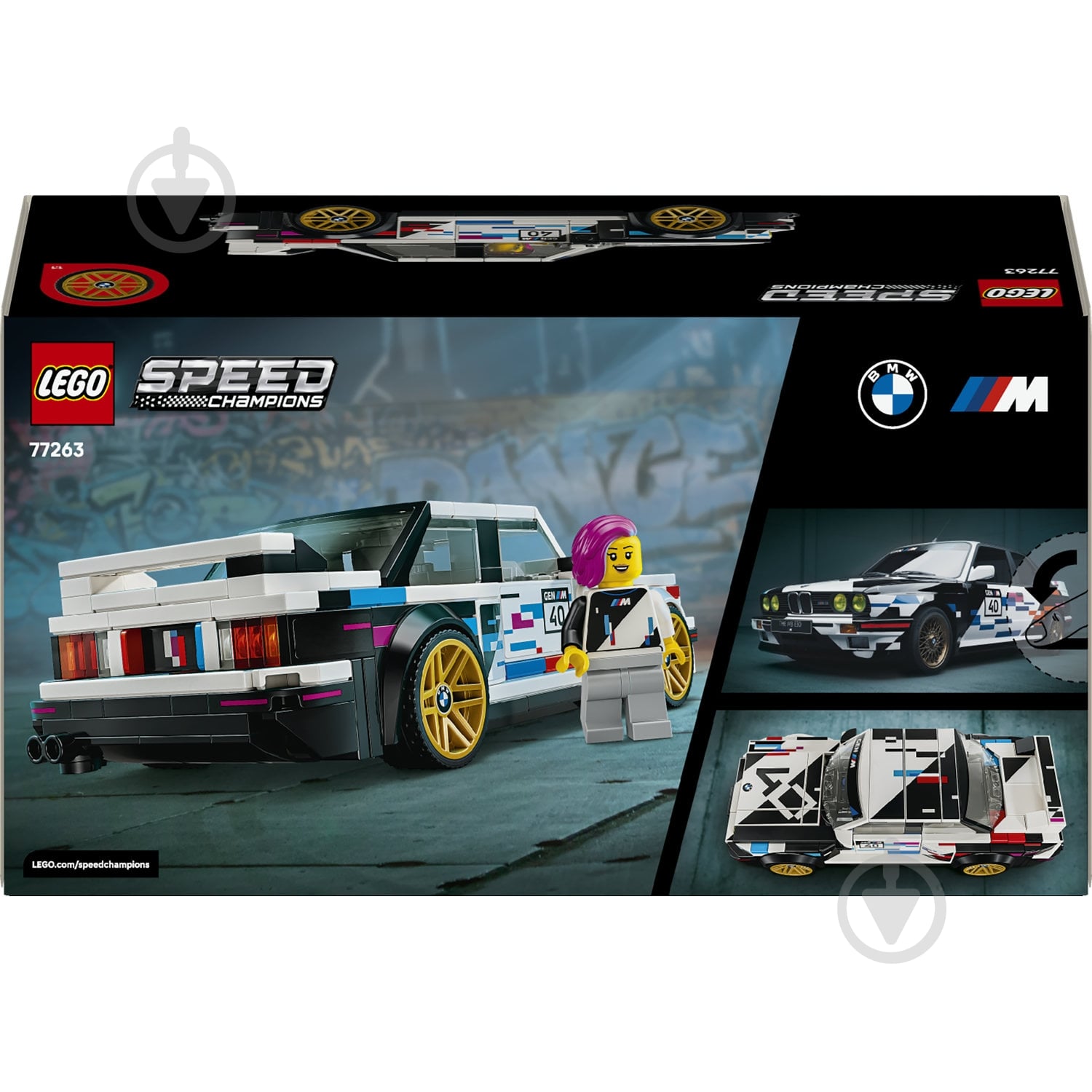 Конструктор LEGO Speed Champions BMW M3 (E30) 77263 - фото 2