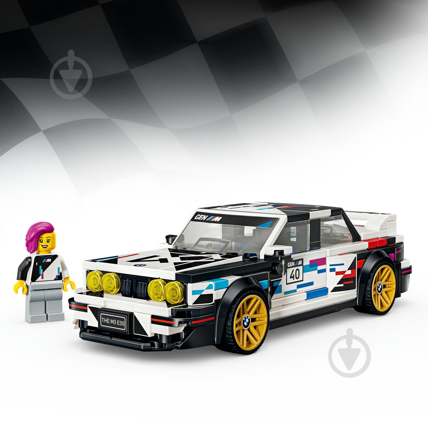 Конструктор LEGO Speed Champions BMW M3 (E30) 77263 - фото 8