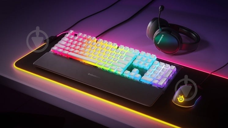 Кейкапы SteelSeries PrismCAPS US Black (60203_SS) - фото 5 Кейкапы SteelSeries PrismCAPS US Black (60203_SS) - фото 5