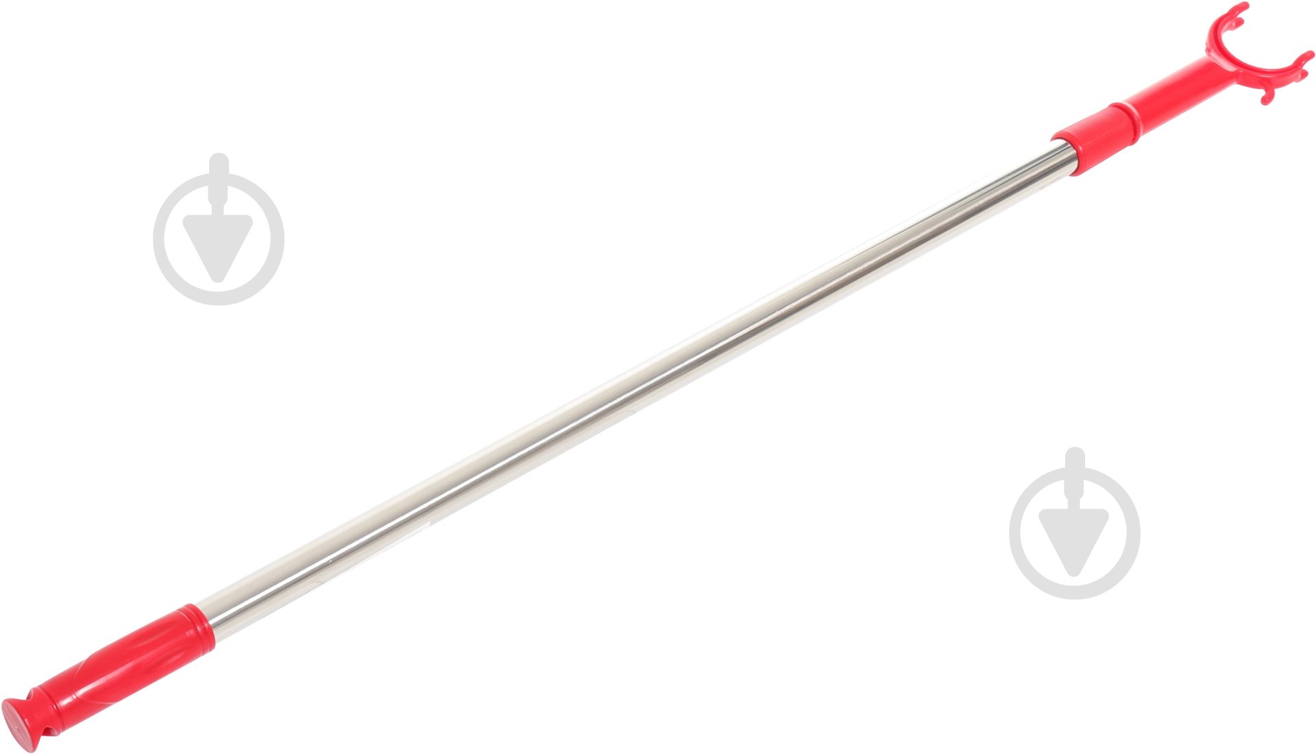 Захват для плечиков телескопический 142 см серебряный - фото 1