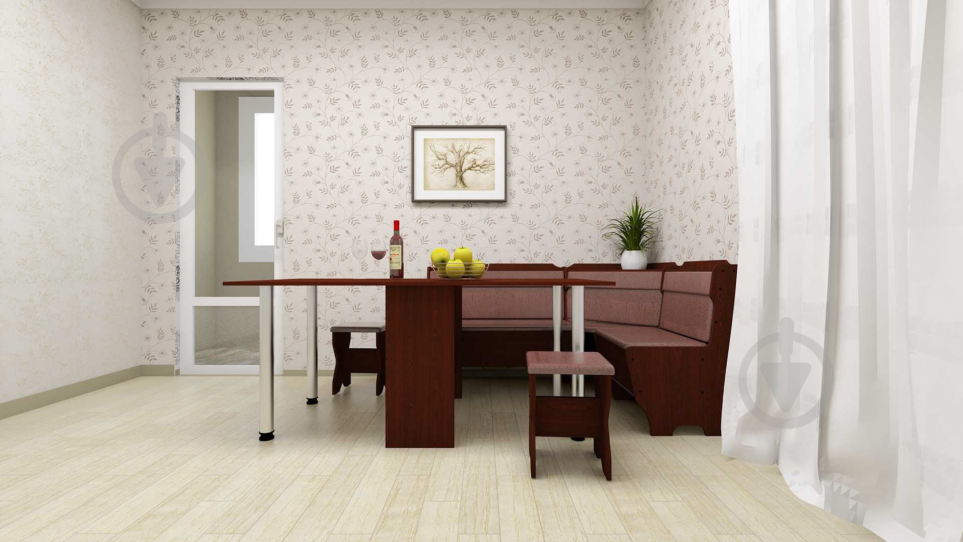 Стол-книжка Компанит 2 ольха - фото 2 Стол-книжка Компанит 2 ольха - фото 2