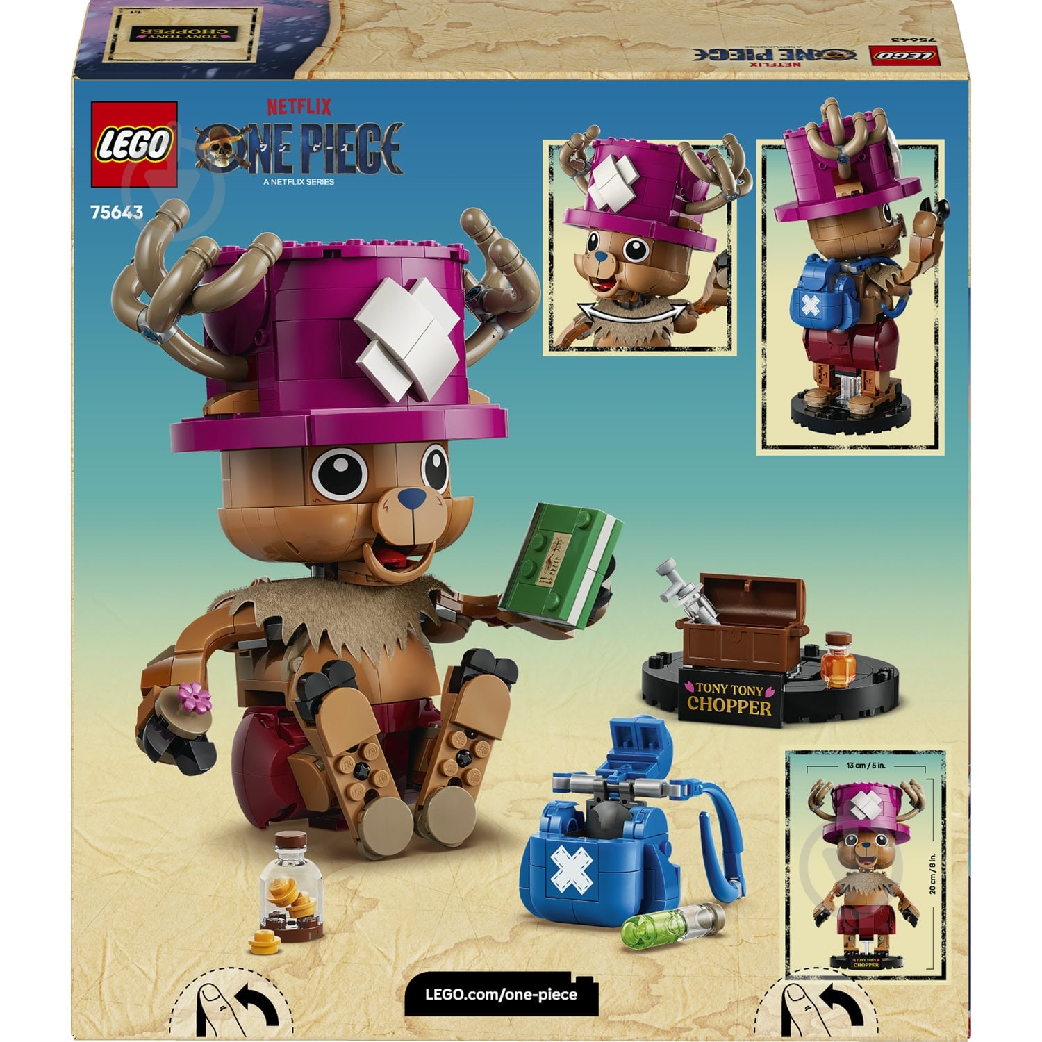 Конструктор LEGO ONE PIECE Тони Тони Чоппер 75643 - фото 2