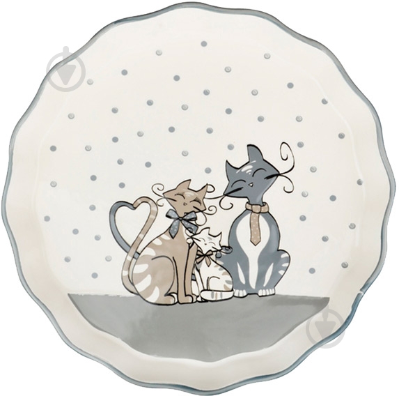 Блюдо Lefard CATS 24,5 см порцеляна - фото 1 Блюдо Lefard CATS 24,5 см порцеляна - фото 1