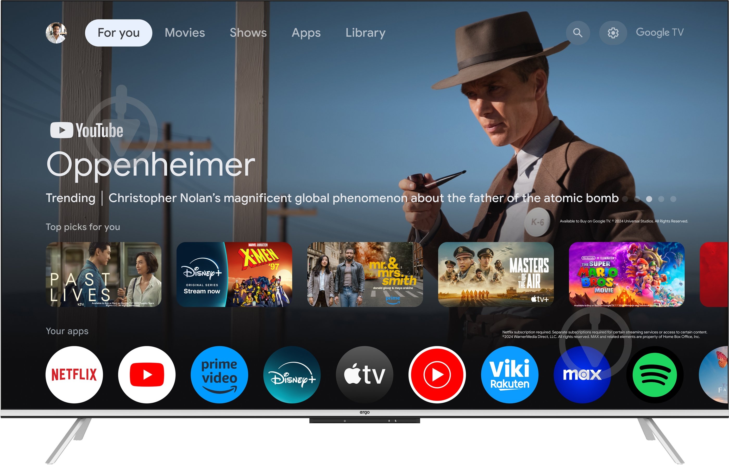 Телевизор Ergo 65JUQ85 - фото 2
