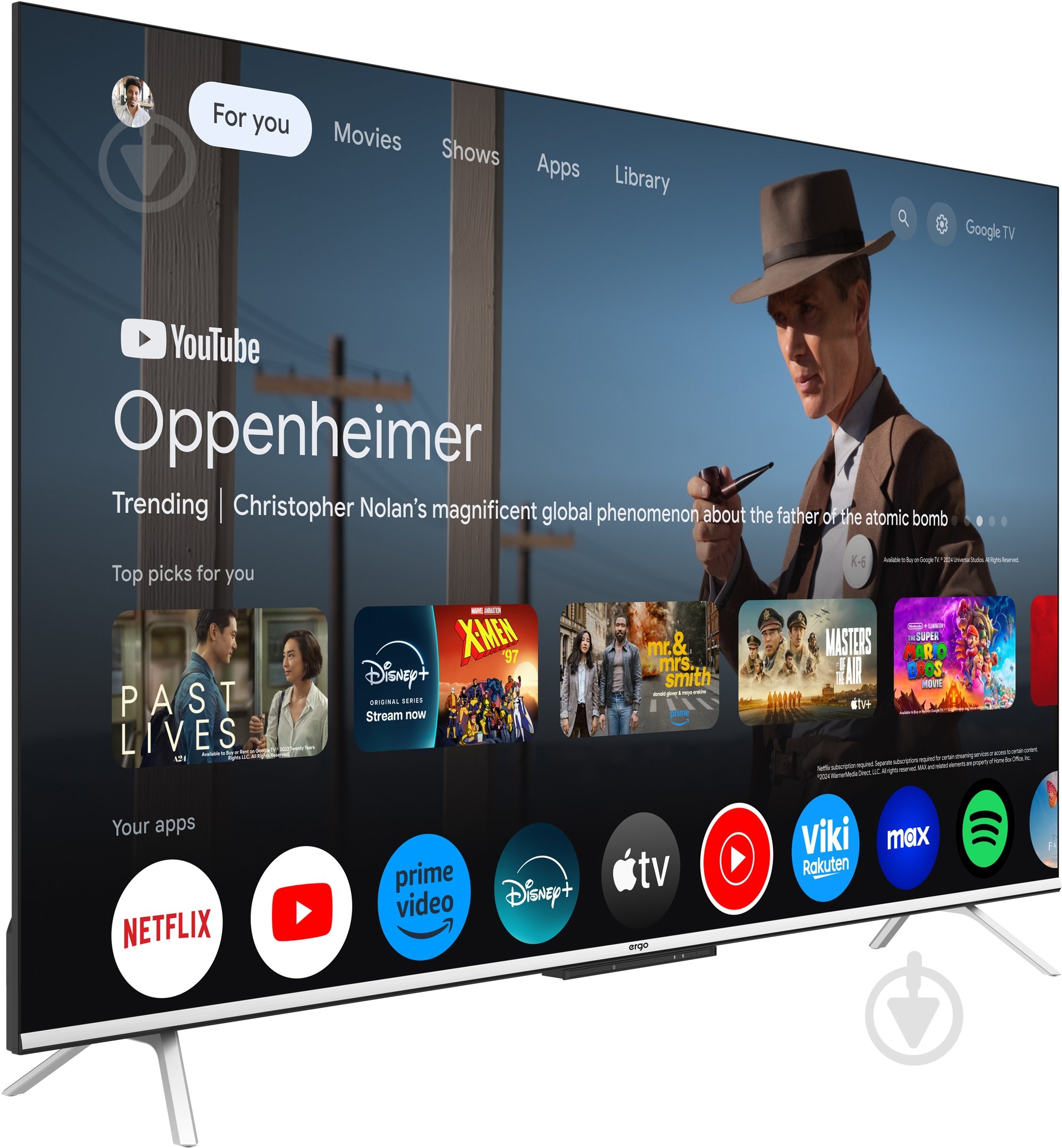 Телевизор Ergo 65JUQ85 - фото 3