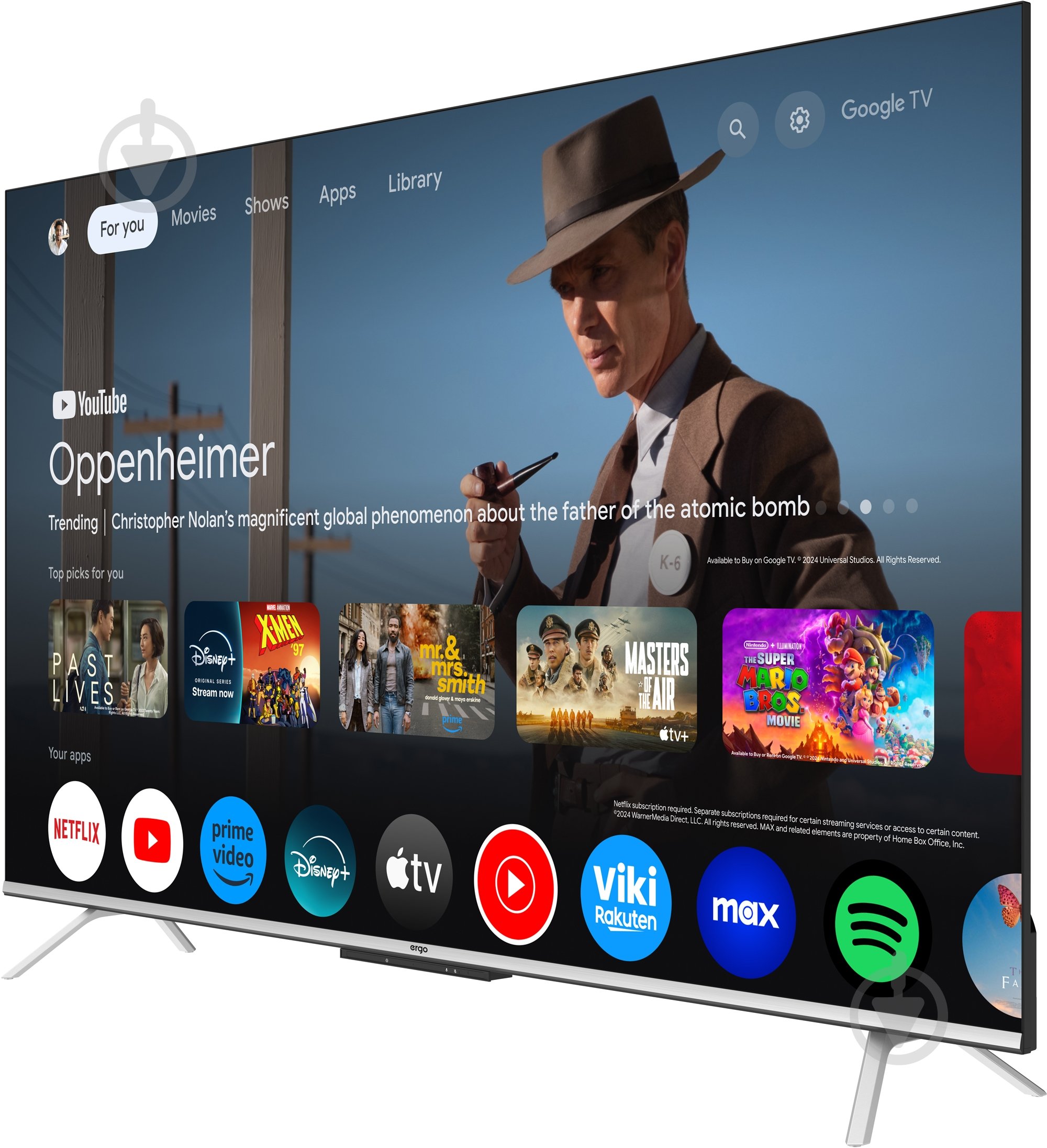 Телевизор Ergo 65JUQ85 - фото 4