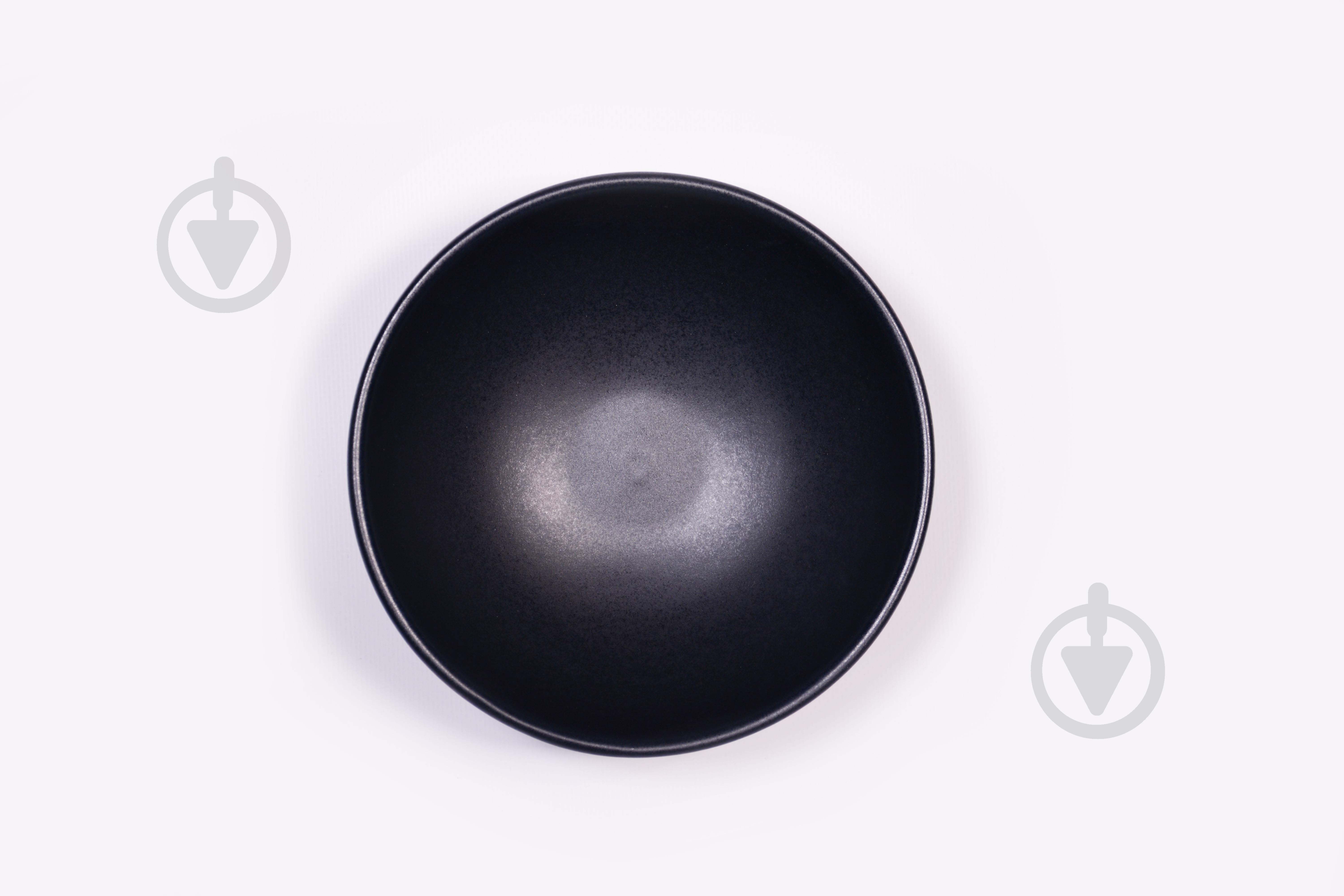 Салатник Manna Ceramics 450 мл Блек Мат - фото 2