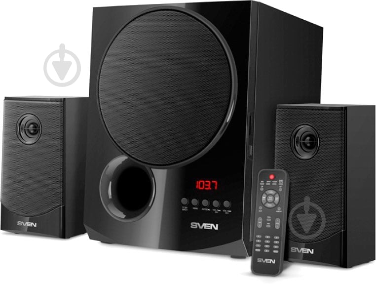 Акустическая система Sven MS-2080 2.1 black (Bluetooth) - фото 1